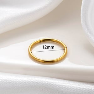 1 Piece Simple Series Classic Geometric Titanium Steel No Plating Material Women Stud Earrings h5 Picture6