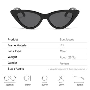 1 Paar Simple Series Tägliche Sonnenbrille aus Kunststoff in verschiedenen Farben für Damen h5 Bild6