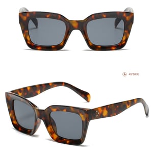 1 pair of simple - style daily color - block women's sunglasses h5 Picture5