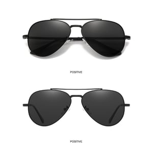 1 Paar Damen-Sonnenbrillen der Simple Series für den Alltag in Volltonfarbe h5 Bild4