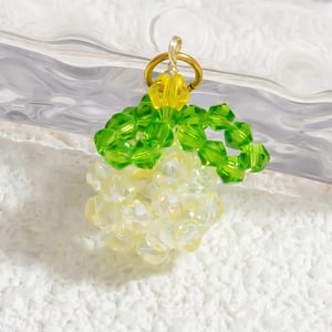 1 Piece Romantic Series Sweet Casual Fruit Glass Woven DIY Women's Pendants h5 Picture7