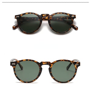 1 Paar Damen-Sonnenbrillen der Simple Series im Retro-Stil mit einfarbigem Harz h5 Bild6