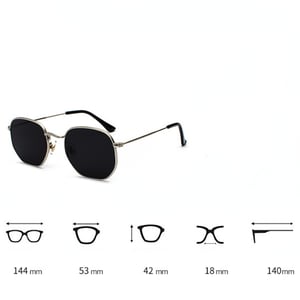 1 Paar einfache Serie Casual Solid Color CCB Unisex Sonnenbrille h5 Bild7