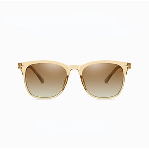 1 Pair Fashionable Series Daily Solid Color Rectangular Resin Women's Polarized Sunglasses h5 Picture4