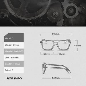 1 Paar Simple Series Alltags-Sonnenbrille aus einfarbigem Kunststoff für Damen h5 Bild8