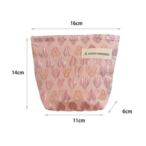 1 Stück Romantische Serie Tägliches Herz Polyester Damentaschen h5 Bild8