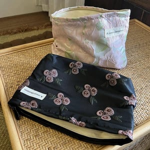 1 Stück Klassische Serie Elegante Blumen Polyester Damentaschen h5 Bild4
