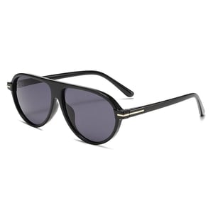 1 Paar Simple Series Alltags-Sonnenbrille aus einfarbigem Kunststoff für Damen h5 Bild7