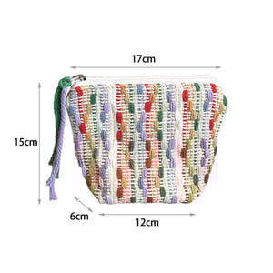 1 Stück Ethnische Serie Täglich Plaid Polyester Damentaschen h5 Bild11