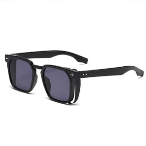 1 Paar Simple Series Alltags-Sonnenbrille aus einfarbigem Kunststoff für Damen h5 Bild4