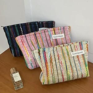 1 Piece Romantic Series Vacation Strip Yarn Women's Bags h5 Picture5