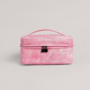 1 Piece Minimalist Series Casual Mixed Denim Pattern High-capacity Women's Cosmetic Bags h5 Picture8