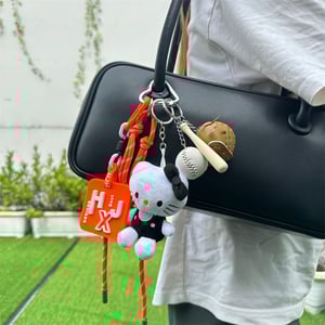 1 Piece Simple Series Cute Chain With Color-block Women's Bag Charms h5 Picture7