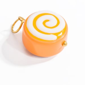 1 Stück Romantische Serie Süße Einfarbige Edelstahl Gold Farbe frauen Anhänger h5 Bild7
