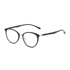 1 Pair of Everyday Basic Black-Frame Anti-Blue Light Women's Glasses h5 Picture7