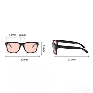 1 Stück Simple Series Casual Solid Color Kunststoff Damen Sonnenbrille h5 Bild7