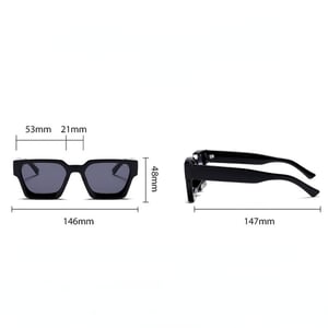 1 Stück Simple Series Lässige Unisex-Sonnenbrille aus Kunststoff mit Leopardenmuster h5 Bild10