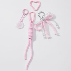 1 Piece Romantic Series Sweet Bow Knot Alloy Women's Bag Charms h5 Picture6