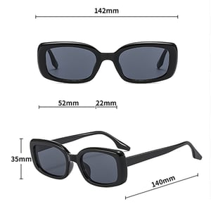 1 Piece Luxurious Series Simple Patchwork Plastic Unisex Sunglasses h5 Picture10