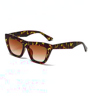 1 Stück Simple Series Casual Solid Color Kunststoff Damen Sonnenbrille h5 Bild4