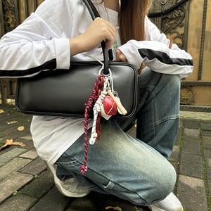 1 Piece Daily-series Hand-woven Basketball Women's Bag Charms h5 Picture5