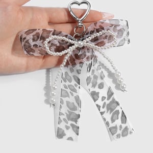 1 Piece Simple Series Retro Bow Knot Alloy Artificial Pearl Women's Bag Charms h5 Picture5