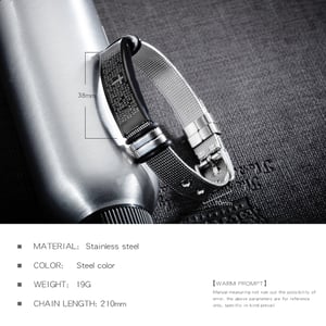 Karmaşık Haç Paslanmaz Çelik Erkek Zincir Bileklikler h5 Resim4