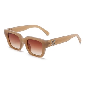 1 Stück Simple Series Daily Leopard Print Kunststoff Damen Sonnenbrille h5 Bild2