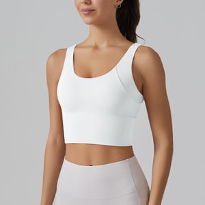 1 piece High Elasticity One-Piece Fixed Cup Yoga Sports Underwear Women's Sport Clothing h5 Picture4