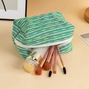 1 Piece Colorful Striped Women's Makeup Bags h5 Picture7