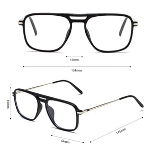 1 Stück Simple Series Casual Solid Color Kunststoff Damen Sonnenbrille h5 Bild9