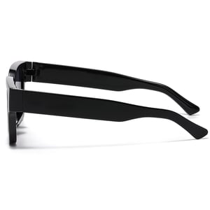 1 Pair of Wide Rimmed Everyday Solid Color Women's Sunglasses h5 Picture5
