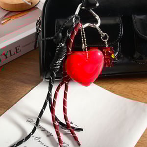 1 Stück Romantische Serie Sweet Heart Acryl Damen Taschenanhänger h5 Bild5