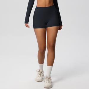 1 Piece High Elastic Comfortable and Breathable Yoga Shorts Women's  Outdoor Clothing h5 Picture7
