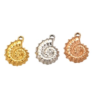 1 pair simple series casual turtle  gold plated women pendants h5 Picture6