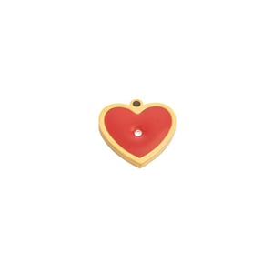 1 Piece Romantic Series Sweet Strawberry Stainless Steel Drop Oil Gold Color DIY Women's Pendants h5 Picture5