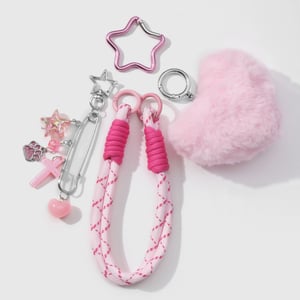 1 Piece Romantic Series Sweet Heart Alloy Women's Bag Charms h5 Picture5