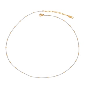 1 Piece Simple Series Daily Line Stainless Steel Gold & Silver Color Women's Chain Necklaces h5 Picture8