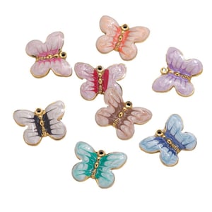 1 Piece Romantic Series Sweet Animal Stainless Steel   Gold Color  Women's Pendants h5 Picture4