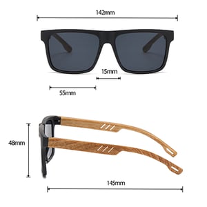1 Paar Simple Series Simple Patchwork Kunststoff Damen Sonnenbrille h5 Bild6