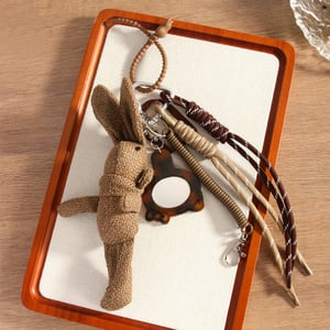 1 Piece Simple Series Cute Animal Canvas Women's Bag Charms h5 Picture3