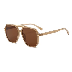 1  Pair of Stylish Large Leopard - print Square - frame Women's Sunglasses h5 Picture4