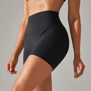 1 Piece Solid Color High Stretch Sports Yoga Cycling ShortsWomen's Sport  Clothing h5 Picture7