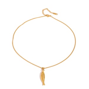 1 piece classic series  animal stainless steel  gold plated women pendant necklaces h5 Picture9