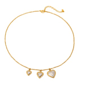 1 Piece Romantic Series Cute Heart Stainless Steel   Gold Color  Women's Pendant Necklaces h5 Picture9