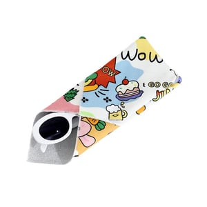 1 Piece  Cute Cartoon Polyester All-purpose Lightweight Cloth Women's Bags h5 Picture5