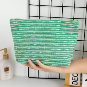 1 Piece Colorful Striped Women's Makeup Bags h5 Picture8