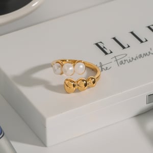 1 Piece Charming Series Elegant Spiral Shape Stainless Steel Gold Color Women's Single Rings h5 Picture8