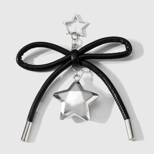 1 Piece Simple Leather Bow Knot Women's Bag Charms h5 Picture8