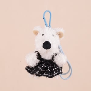 1 Piece Cute Dogs Wearring Dress Women's Bag Charms h5 Picture4